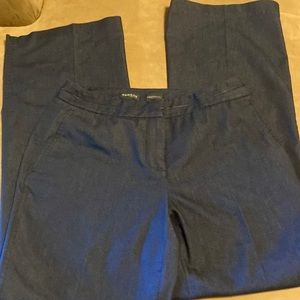 Madison Petite Cameron Fit Sz. 2P, Black, light weight dress jean material.